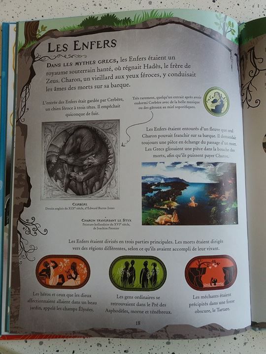 Les mythes Grecs des Editions Usborne