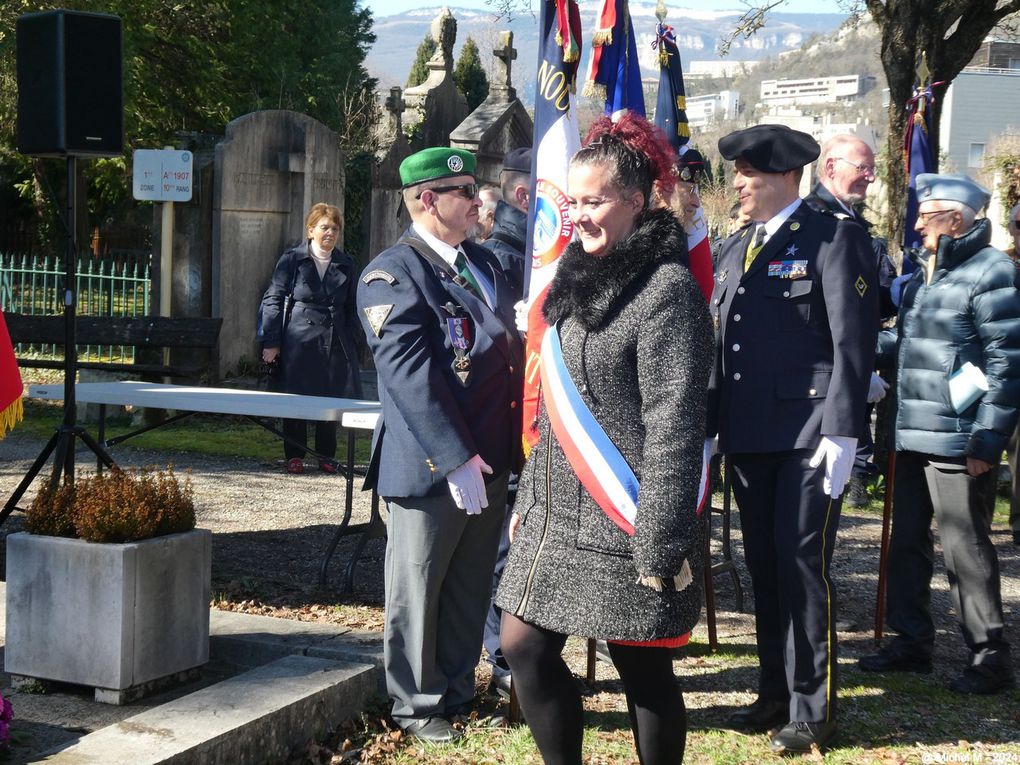 Cérémonie en hommage à André Esprit, jeudi 7 mars 2024 à St Roch