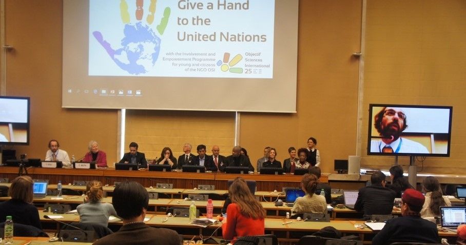 Intervention de Francis MBELLA à la Conférence annuelle internationale - OSI GENEVA FORUM, 12 - 16 Décembre 2016, PALAIS DES NATIONS UNIES - GENEVE