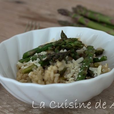 RISOTTO AUX ASPERGES VERTES