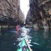 Presqu'île de Crozon : les grottes marines - Randonnées kayak : les balades de Yanike