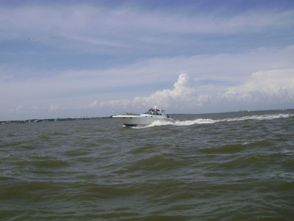 Journée sur de détente sur le baie de Galveston dans la ville de Kehma (le 16/05)