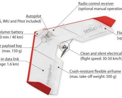 Le Robot - Drone en vol