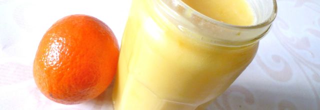 Clémentine curd