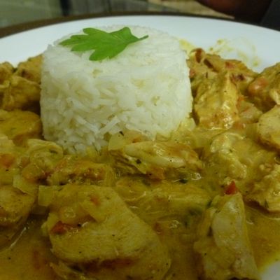 Poulet au Curry Coco