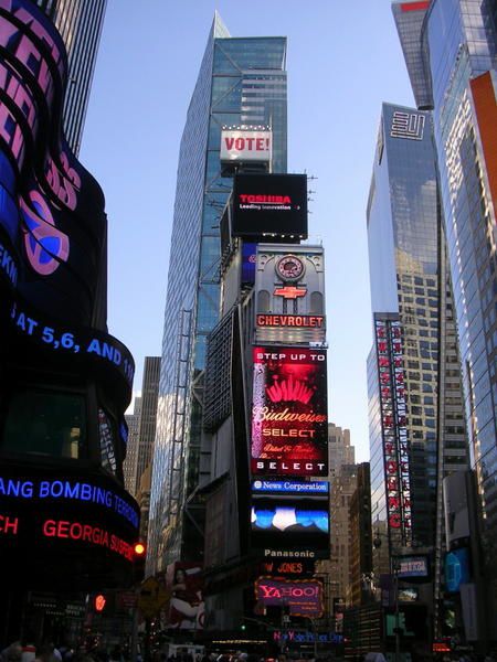 Arrivée à New York City et plongeon en plein coeur de Times Square !!