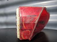 FEUX ROUGES PLASTIQUE ET VERRE