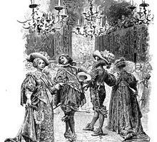 LES TROIS MOUSQUETAIRES - Ces quatre hommes, vont s'opposer au premier Ministre Richelieu