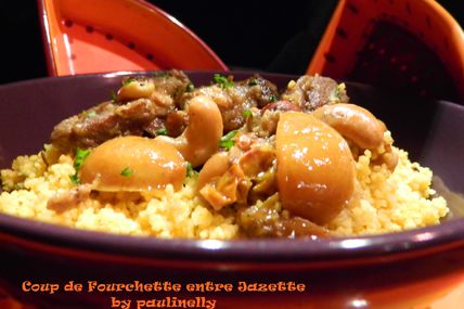 Tajine d'agneau aux mirabelles