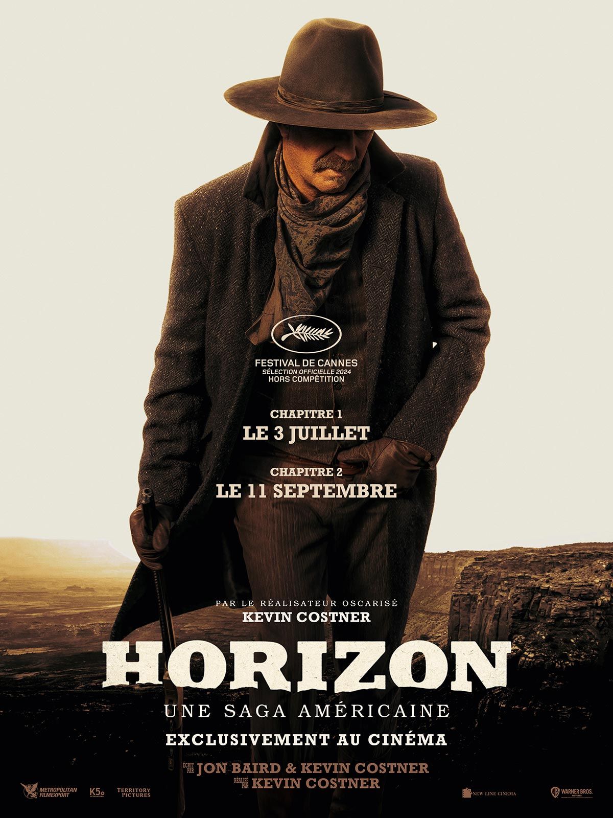 Horizon Saga américaine chapitre (2024) Kevin Costner
