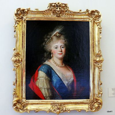 Portrait de l'impératrice Maria Feodorovna, Musée de l'Ermitage