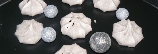 meringues chocolatées