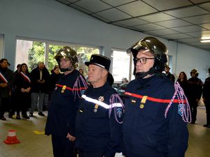 Sainte Barbe des sapeurs pompiers d'Algrange en 2023