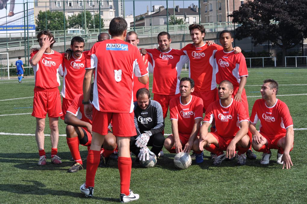 Match organisé le 27 juin 2010 entre l'équipe de Garnier et l'équipe de Bastille