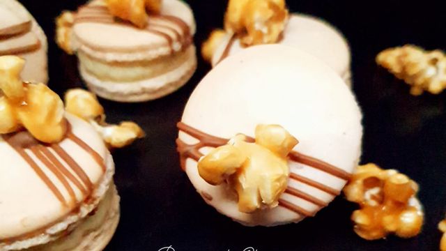 Macarons pop corn