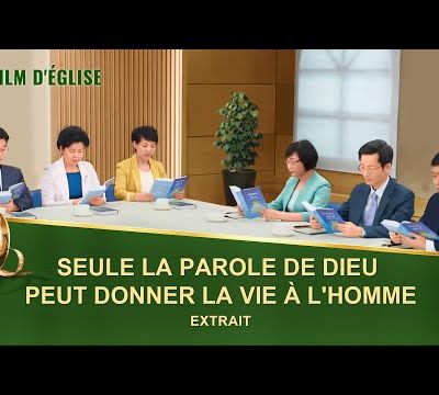 Seule la parole de Dieu peut donner vie à l'homme