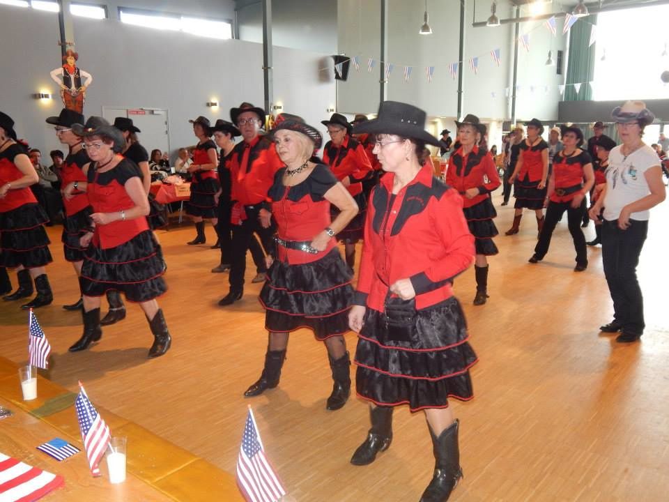 Bal des Cowboy country 45 à St Geneviève des Bois le 8 mars 2015