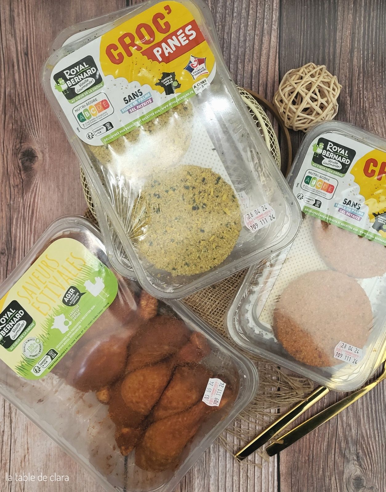 Croq'panés (Royal Bernard) paillassons pommes terre