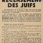 La politique antisémite des allemands et du gouvernement de Vichy