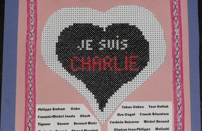 Carte de soutien "Je suis Charlie"