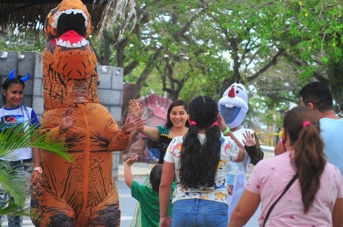 Al Parque Recreacional Sur de Valencia llegaron cientos de visitantes en &quot;Carnavales Felices y Bioseguros 2022”