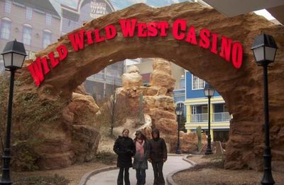 Le WILD WILD WEST CASINO ....  on est encore au temps du far ouest la !!!! le pire c'est que c'est en plein centre ville d'atlantic city ....