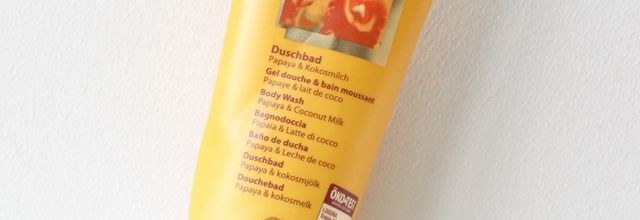 Gel douche papaye et lait de coco - Logona