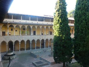 Visite du monastère de Pedralbes / Visita del monasterio de Pedralbes