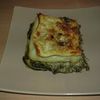 Lasagne chèvre - épinard