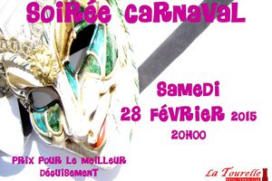 28 février 2015 - SOIREE CARNAVAL