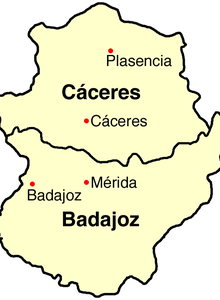 Présentation de l'Extremadura