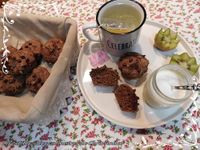 Briochettes healthy noisette et chocolat