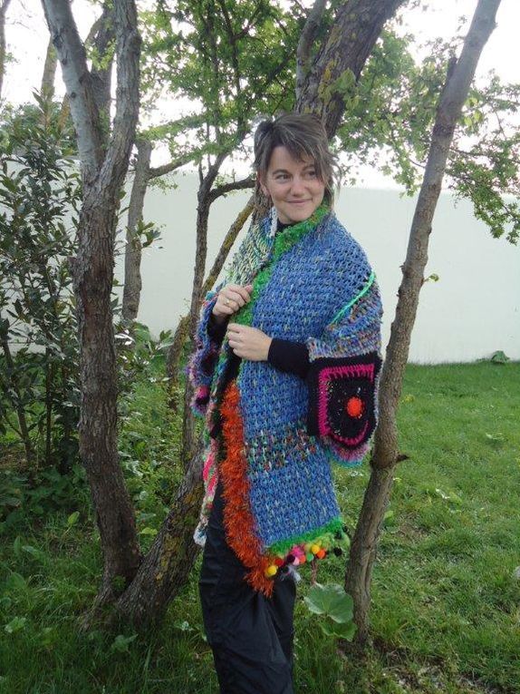 crochet freeform pour un max de fun gilets avec ou sans manches des versions à l'infini de l'imagination!