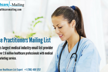 Foster business growth and acquire genuine customers with Nurse Practitioners Email List