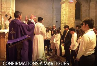 CONFIRMATIONS À MARTIGUES