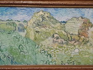 VAN GOGH à Auvers - salle des &quot;double carré&quot; au musée d'ORSAY