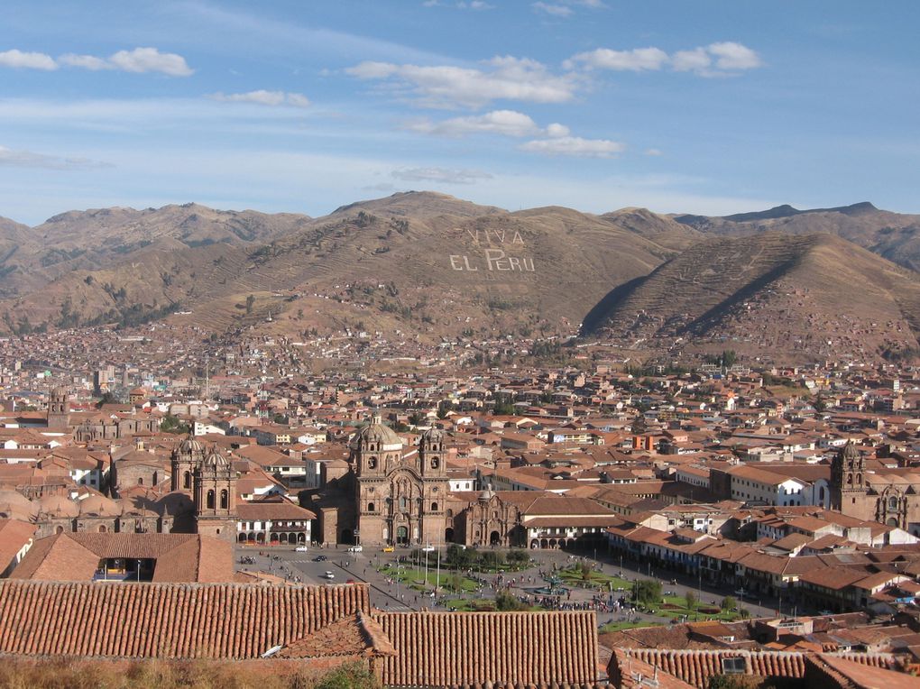 Notre séjour a Cusco. La ville et les sites archéologiques proches.