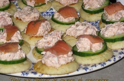 Rillettes aux deux saumons en habits de fêtes