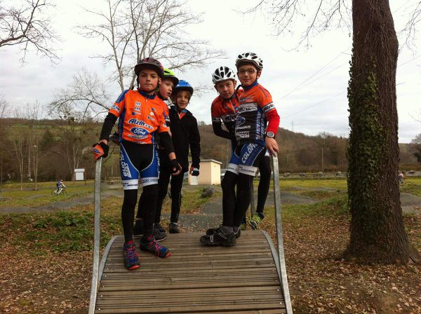 Dernier entrainement 2015 pour l'école de cyclisme