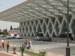 Aéroport de Marrakech-Menara architecture pos-moderniste