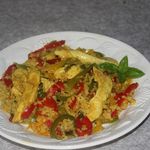 Poulet arlequin au boulghour 