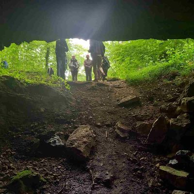 La grotte de Roche Chèvre à partir de Détain-et-Bruant (05/06/2025)