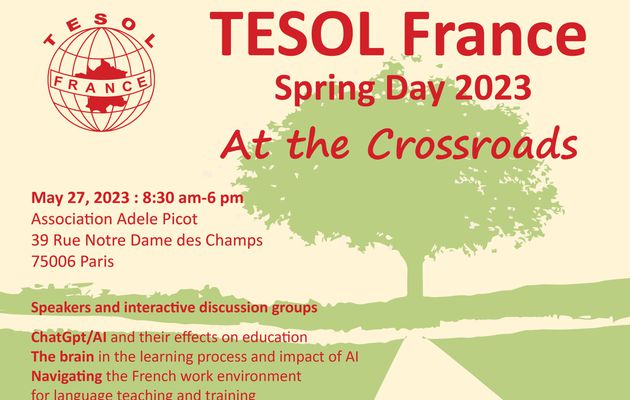 TESOL FRANCE - Spring Day 27th May 2023