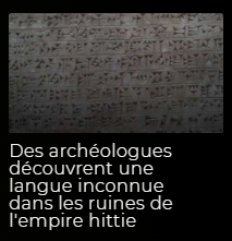 capture d’un clip sur des découvertes archéologiques