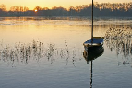 Barque et toue cabanée de Loire