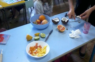 Dégustation de fruits