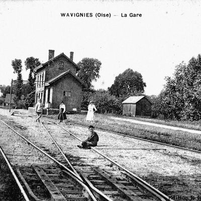 CP gare de WAVIGNIES (60)