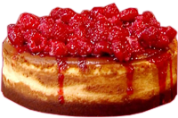 Cheesecake aux framboises - Recette cheesecake USA