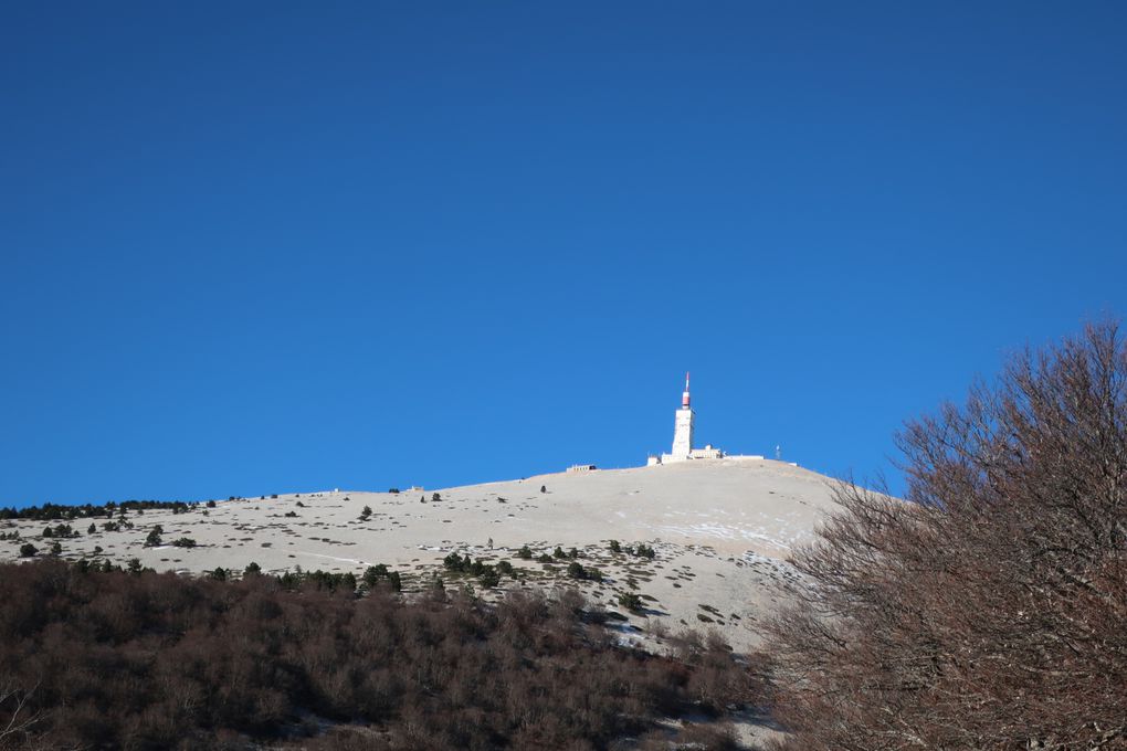 Sur les pentes sud du Mont Ventoux ... avec les Santa Cruz Heckler SL (17/12/2023)