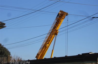 quand un train est en lévitation